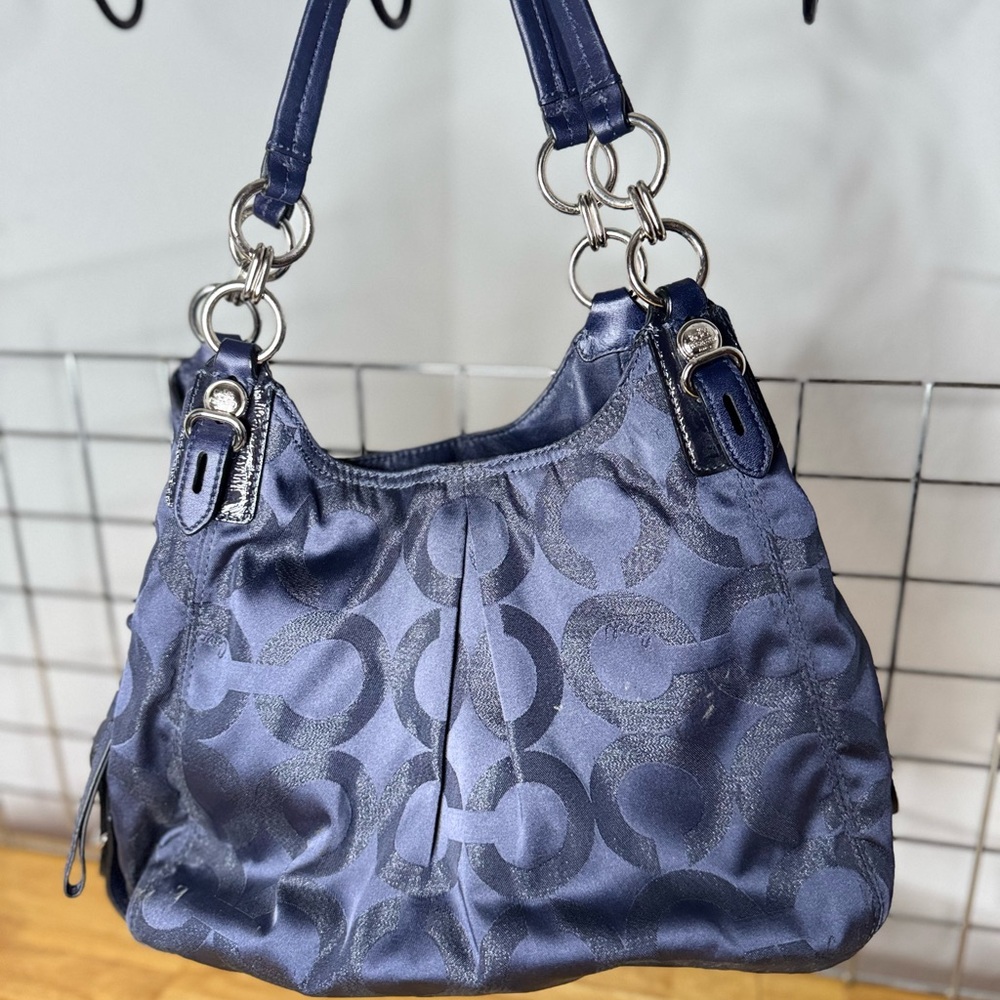 Coach Blue Handbag